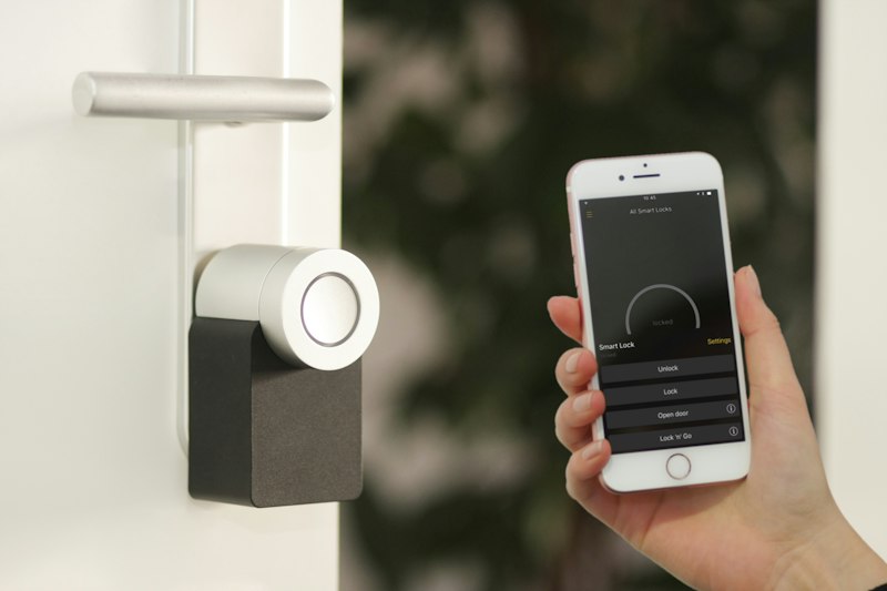 Biometric Smart Lock Villa Upgrade